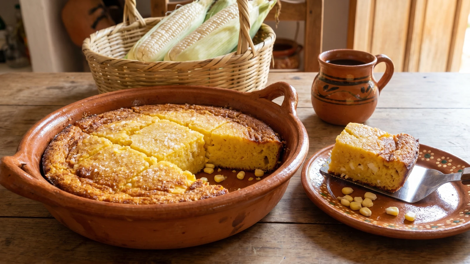 Pastel de Elote de Tepoztlan