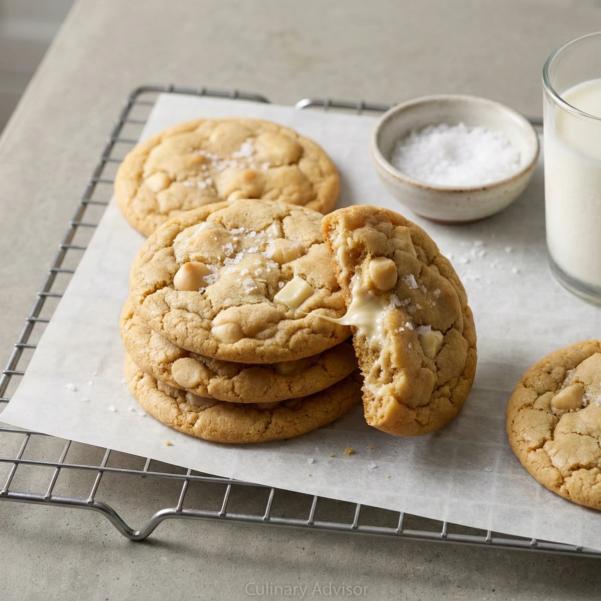 White Chocolate Macadamia Cookies