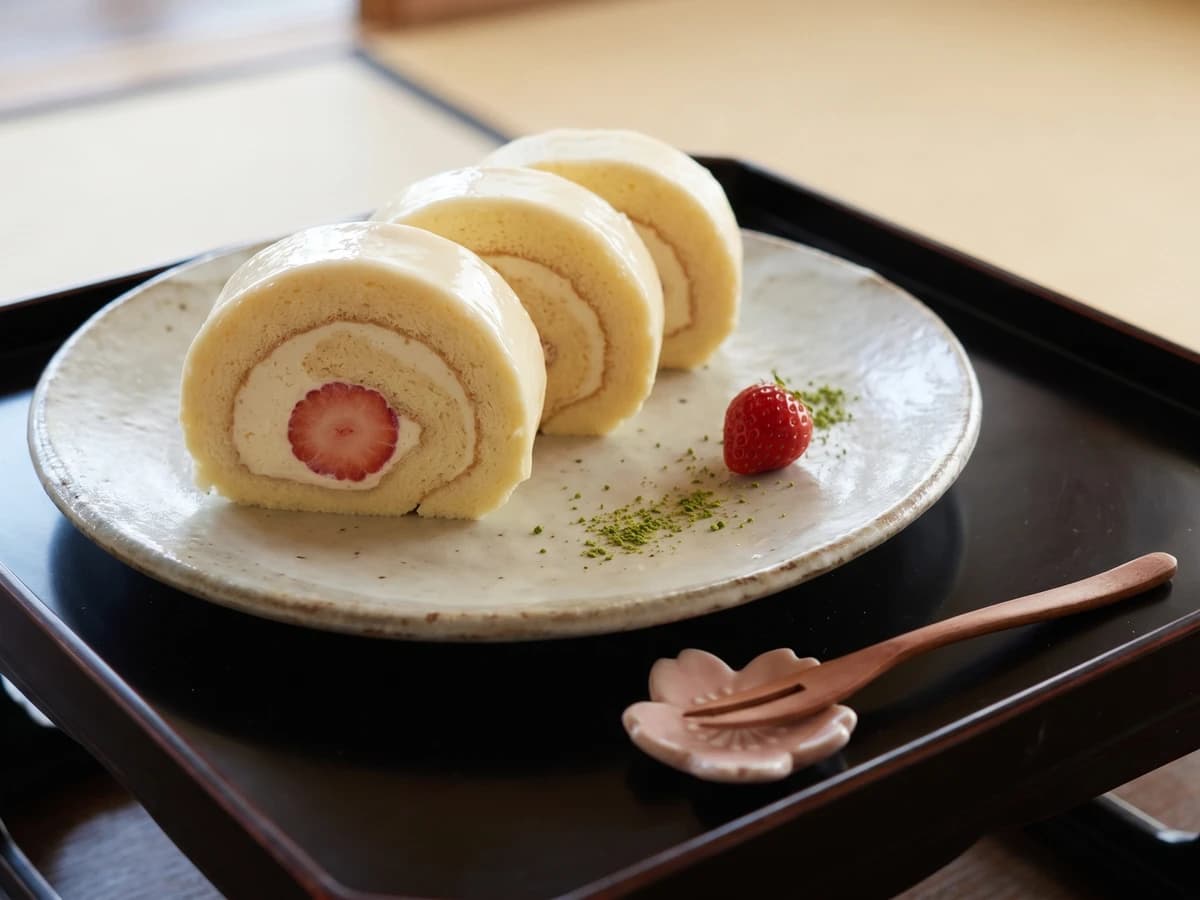 Roll Cake (ロールケーキ, Rōru Kēki) - Chef Takumi