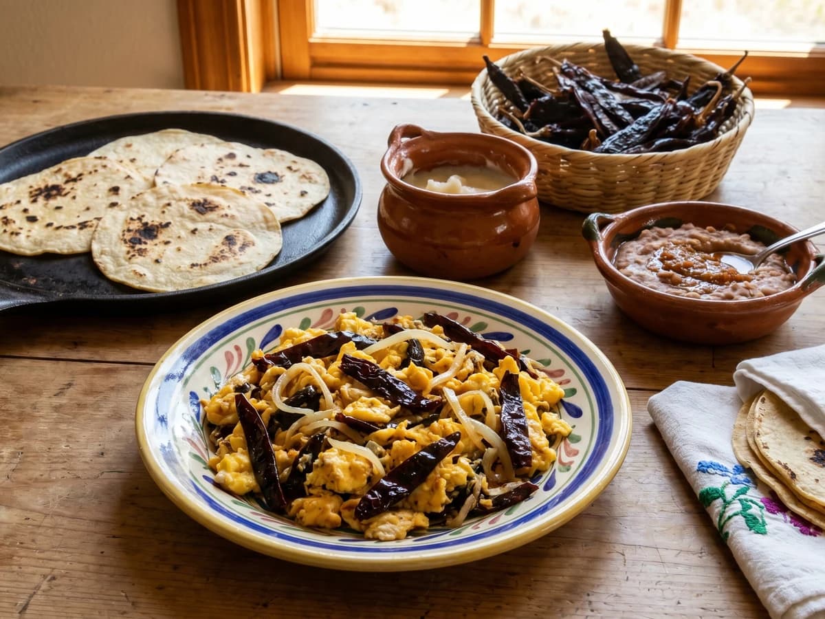 Huevos con Orejones Aguascalentenses - Chef Lupita