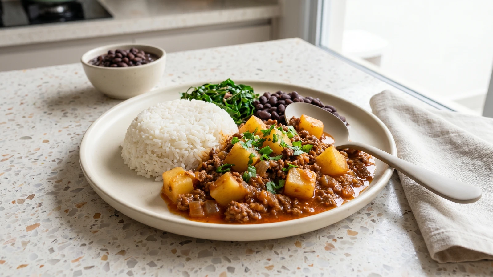 Carne Moída com Batata