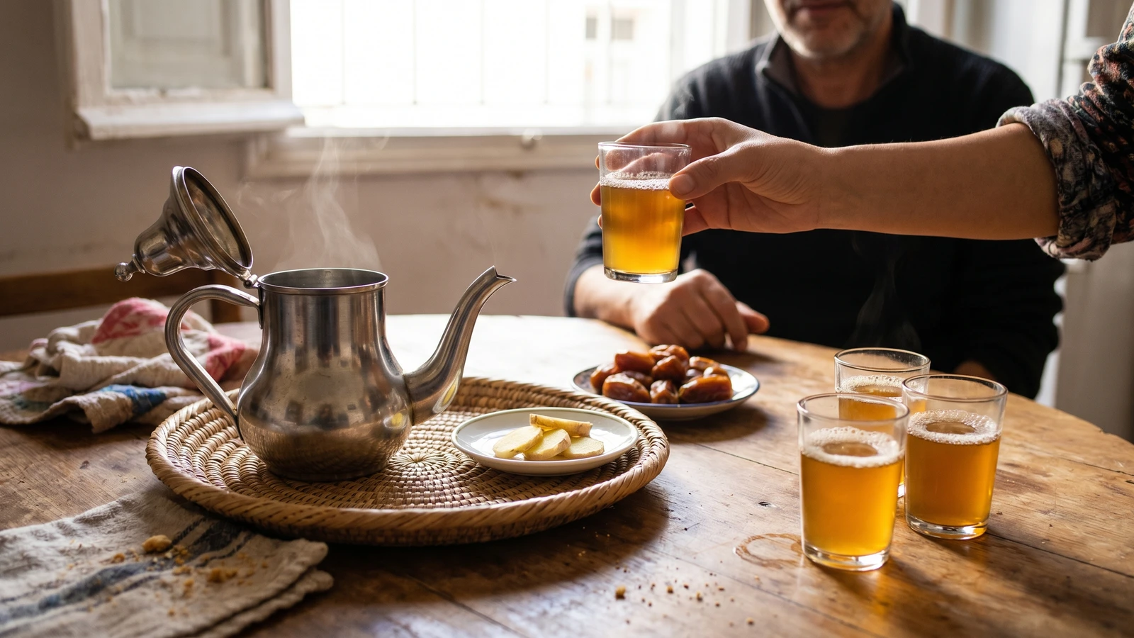 Skinjbir (Moroccan Ginger Tea)