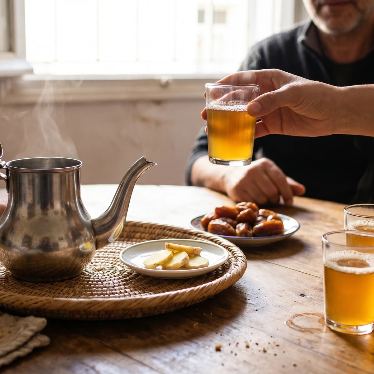 Skinjbir (Moroccan Ginger Tea)