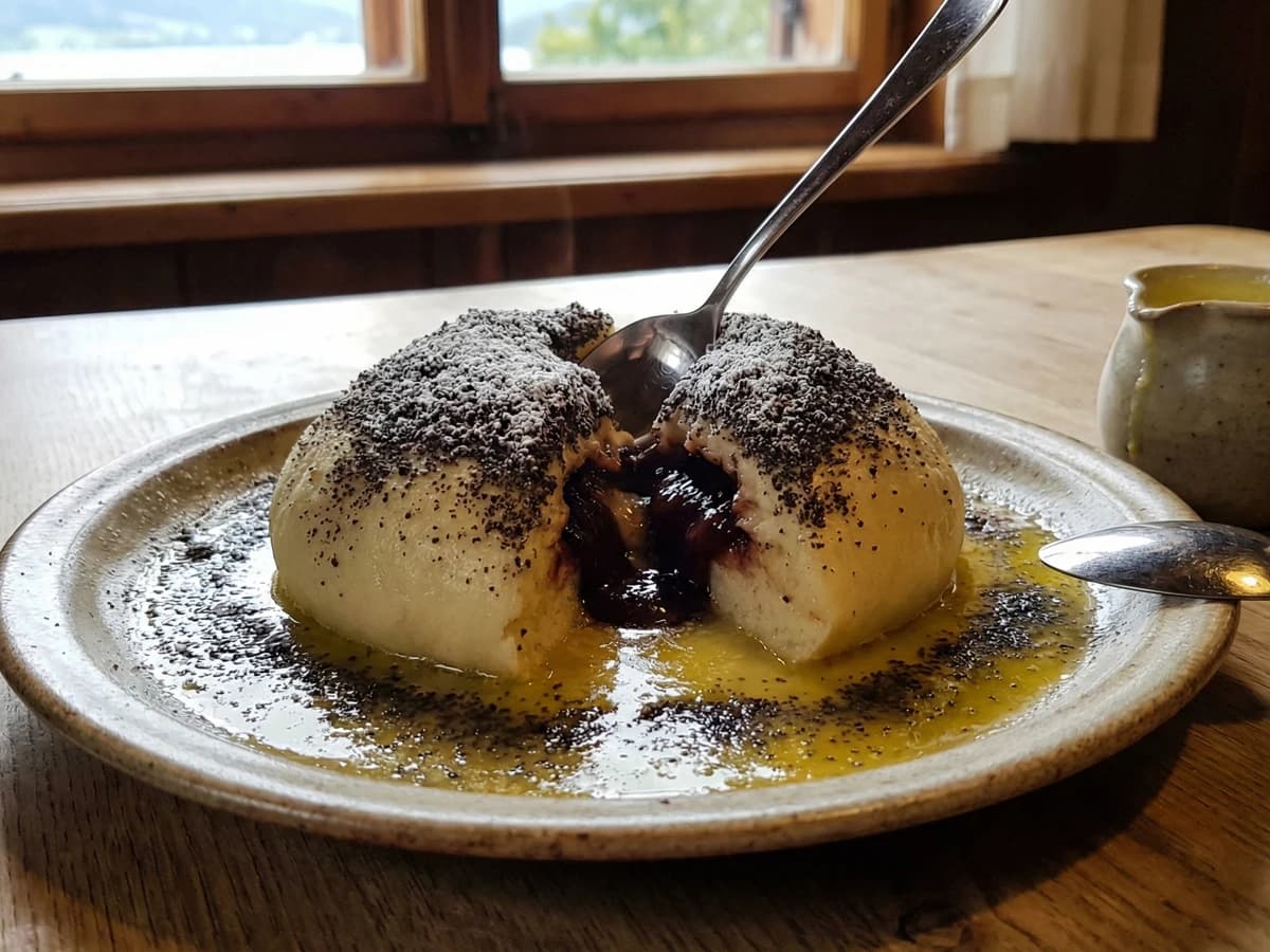 Germknödel (Steamed Yeast Dumplings) - Chef Elsa