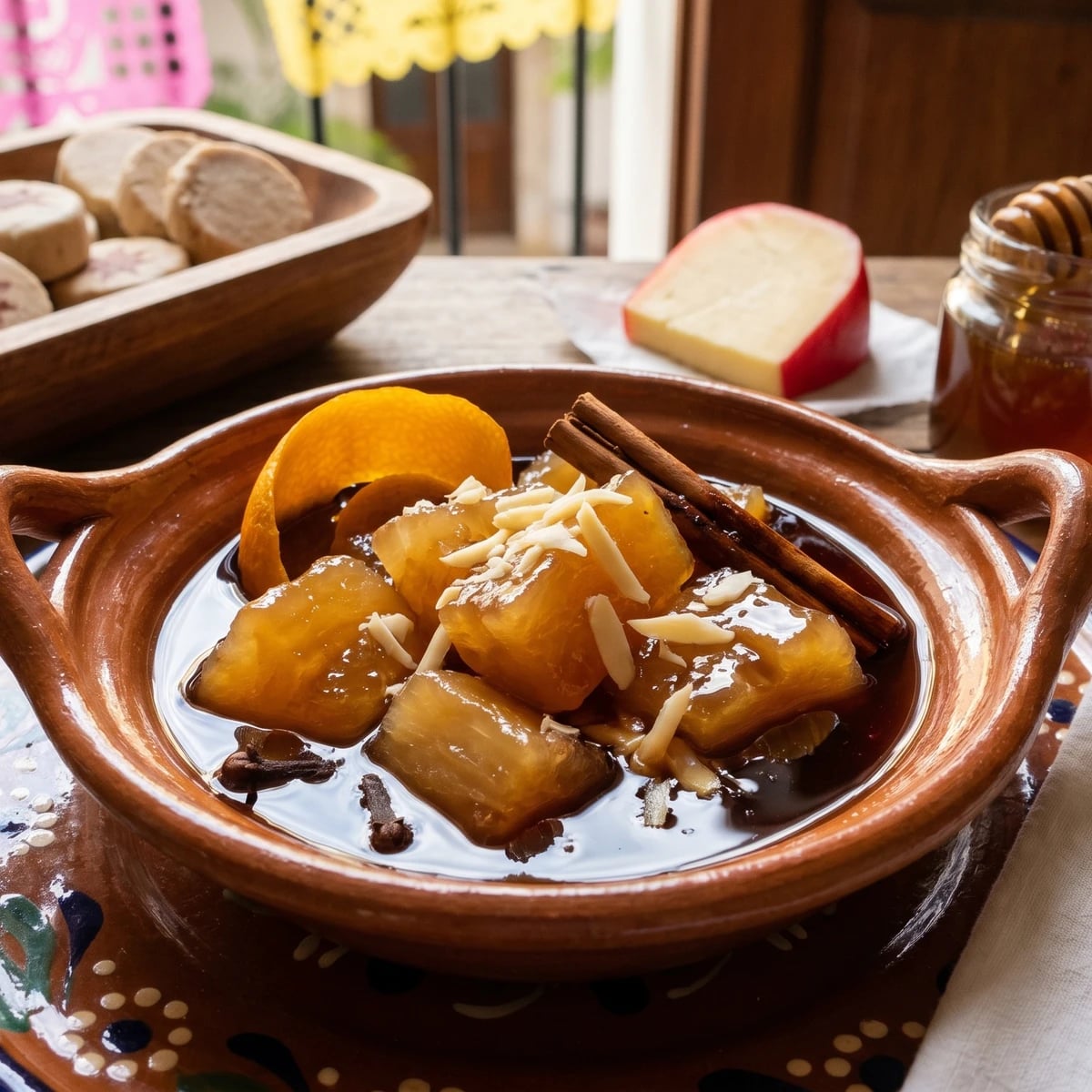 Dulce de Yuca con Miel Yucateco