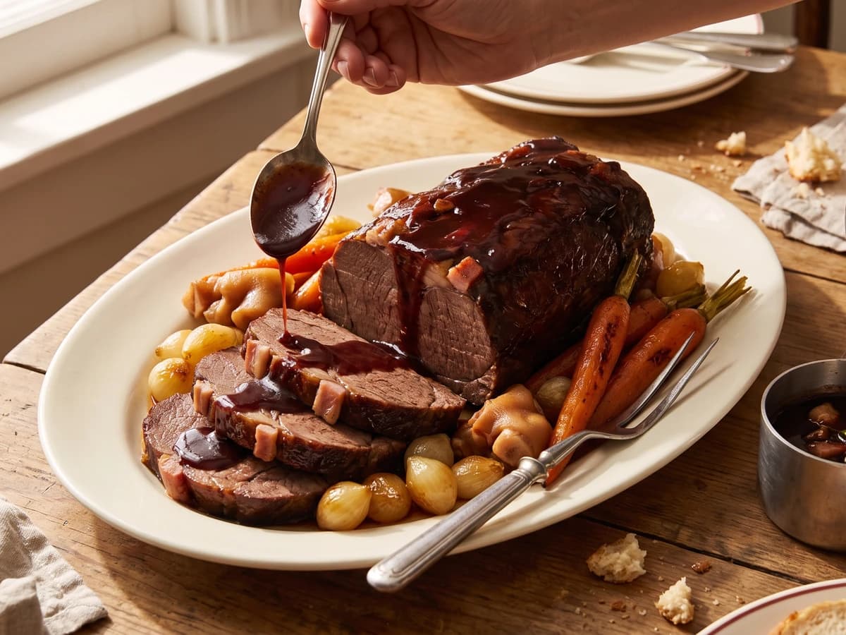 Pièce de Bœuf à la Mode Chaude