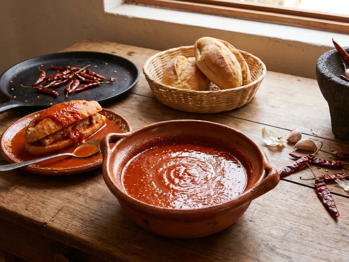 Salsa de Árbol para Torta Ahogada - Chef Lupita