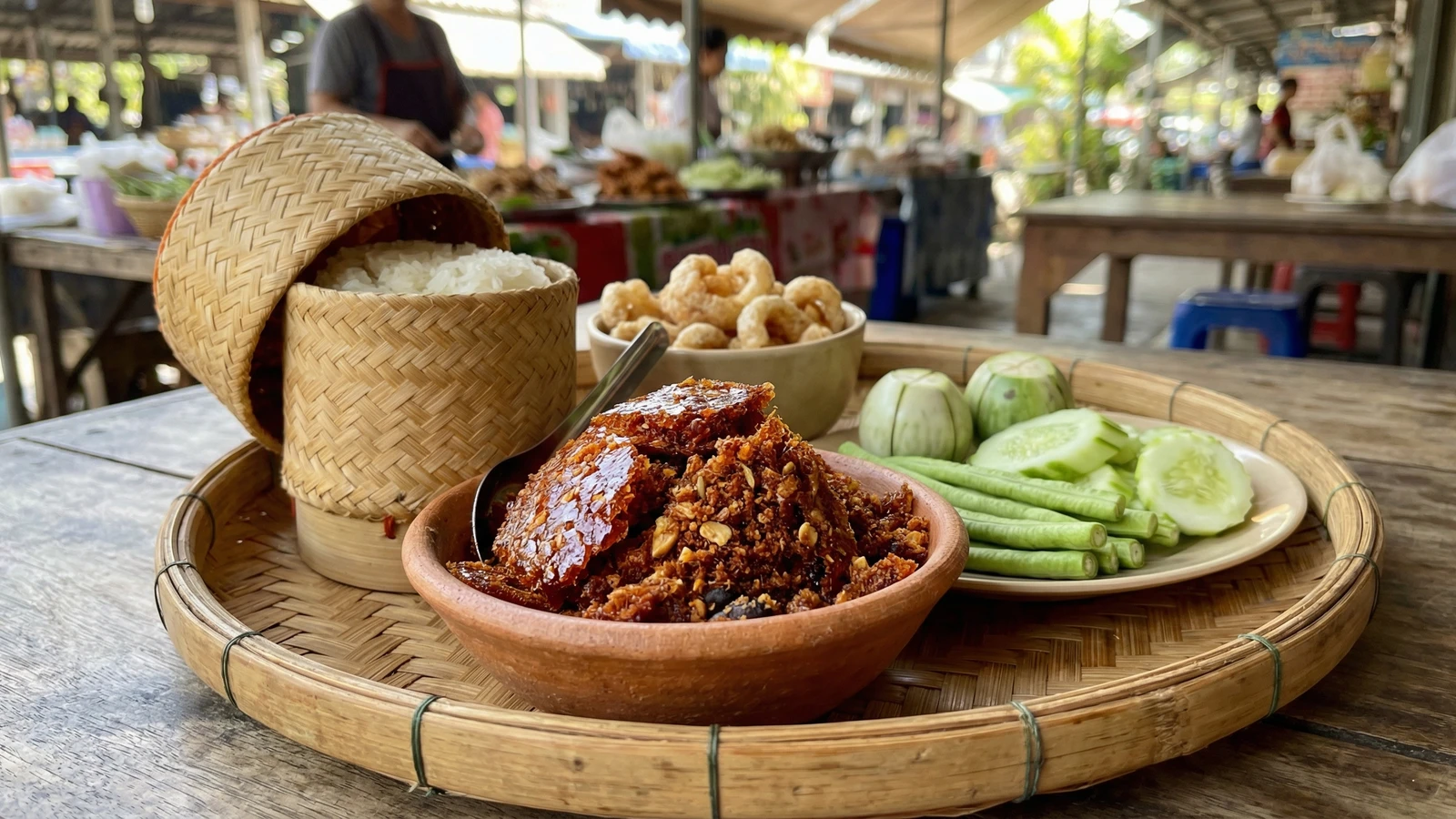 Dry Glass Chili Paste (Nam Prik Haew)