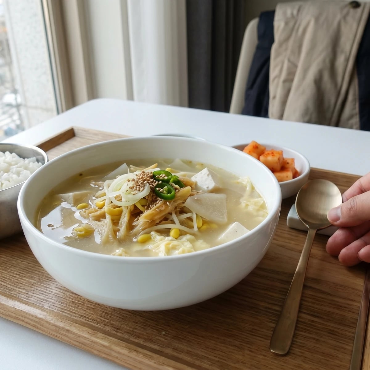 Hwangtae-haejangguk (Dried Pollock Hangover Soup)