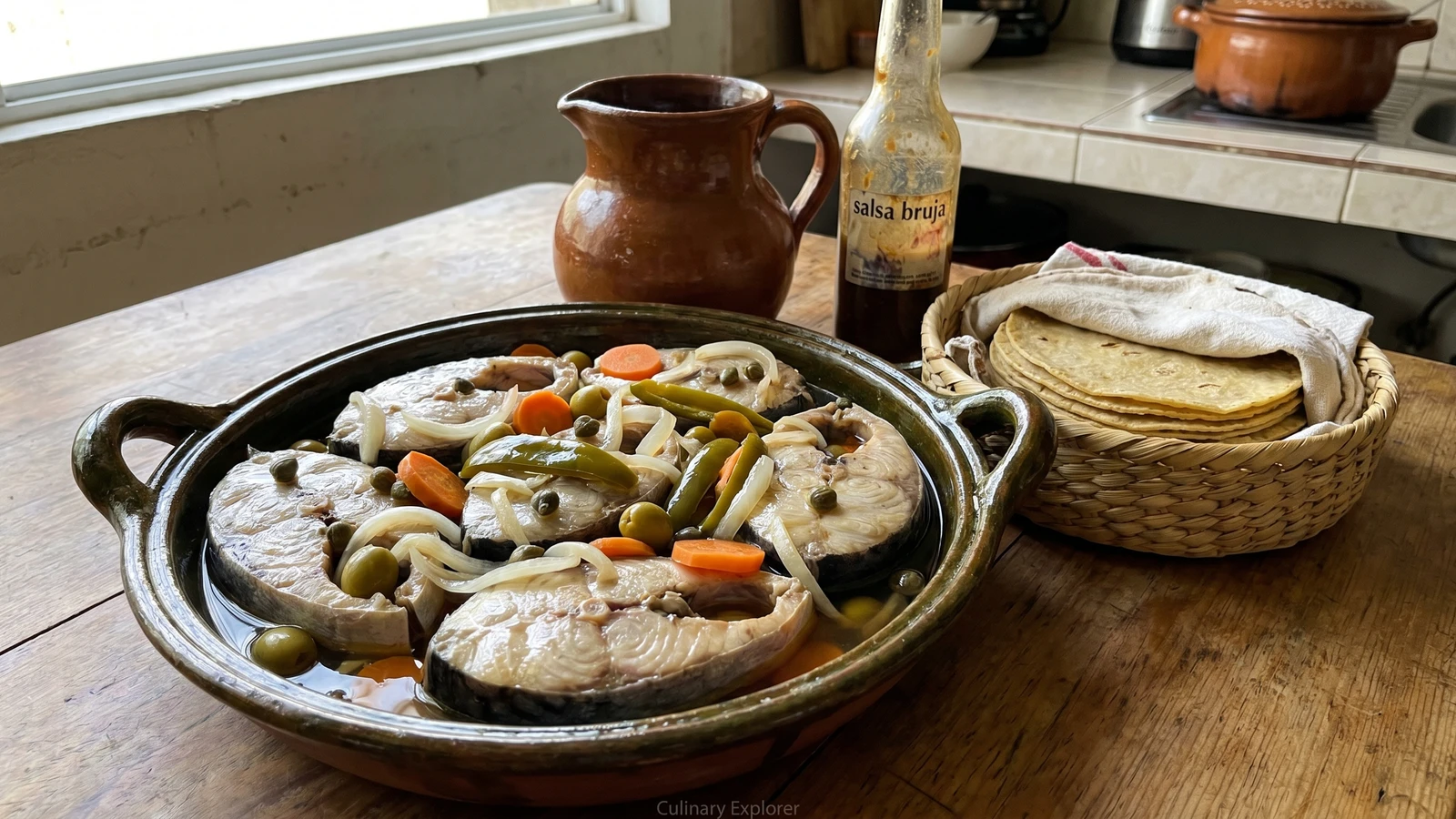 Sierra en Escabeche de Alvarado