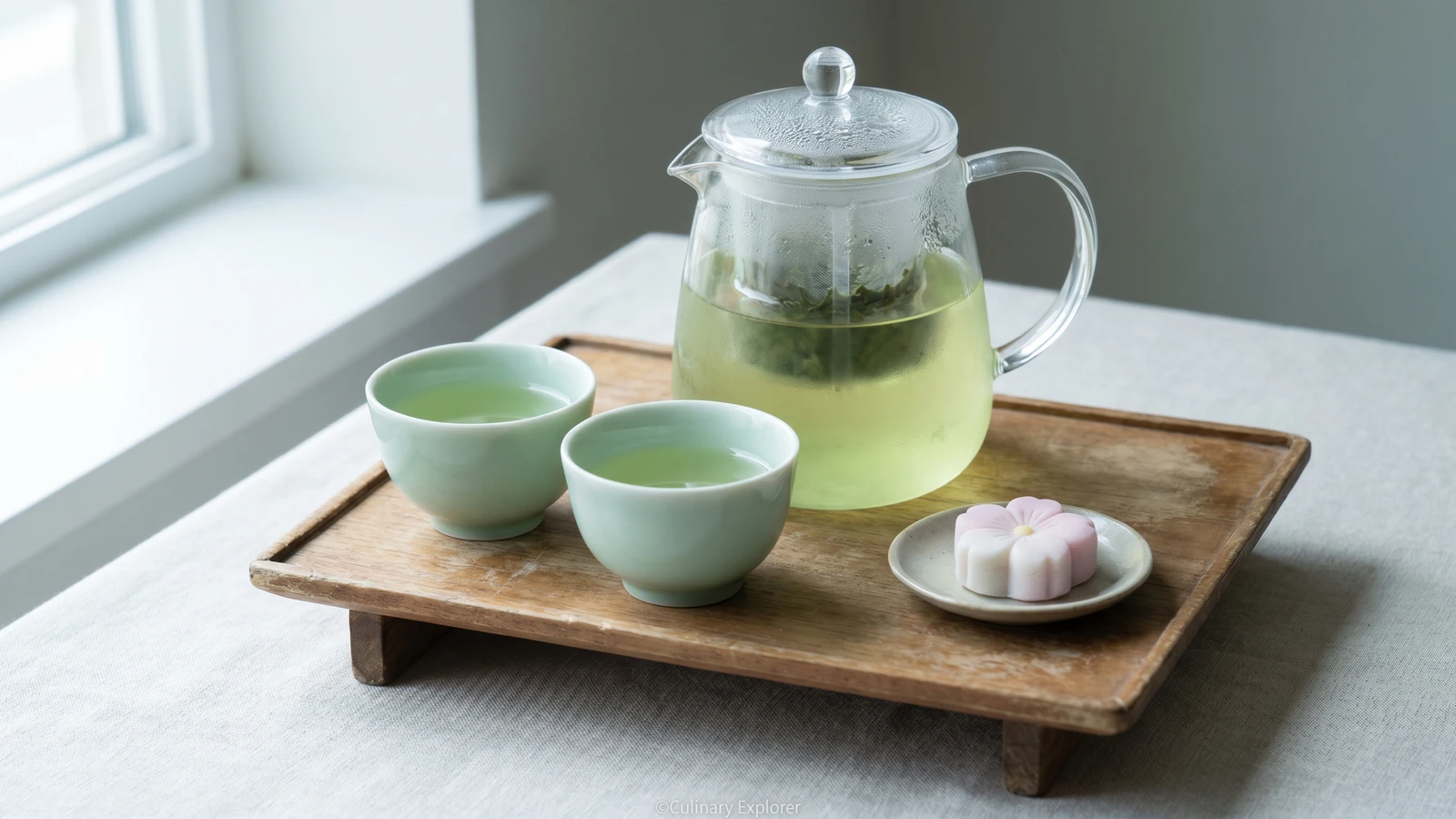 Cold-Brewed Sencha (水出し煎茶, Mizudashi Sencha)