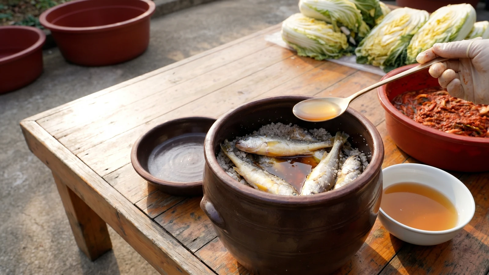 Hwangseogeo-jeot (Salted Yellow Croaker)