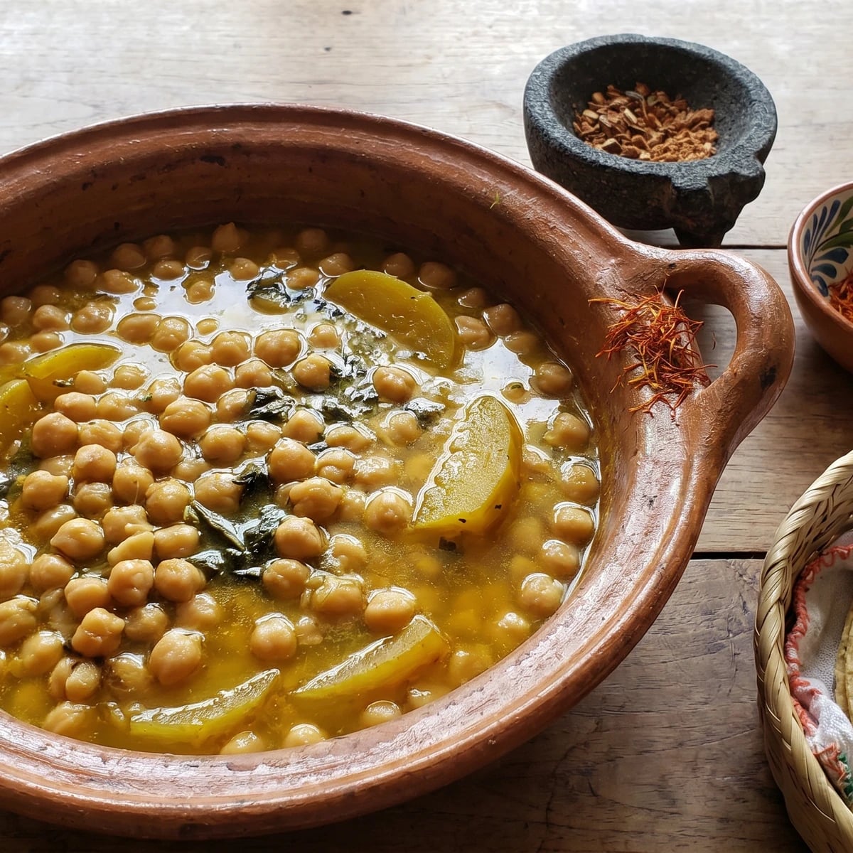 Garbanzos en Amarillo de Tolimán (Querétaro Otomí)