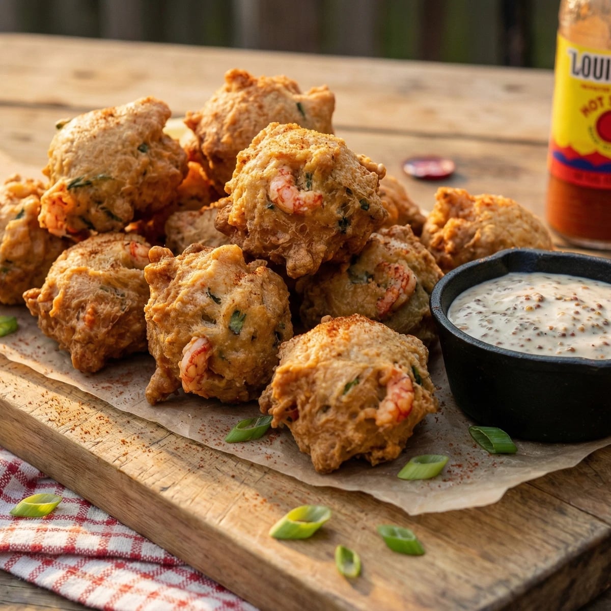 Savory Crawfish Beignets