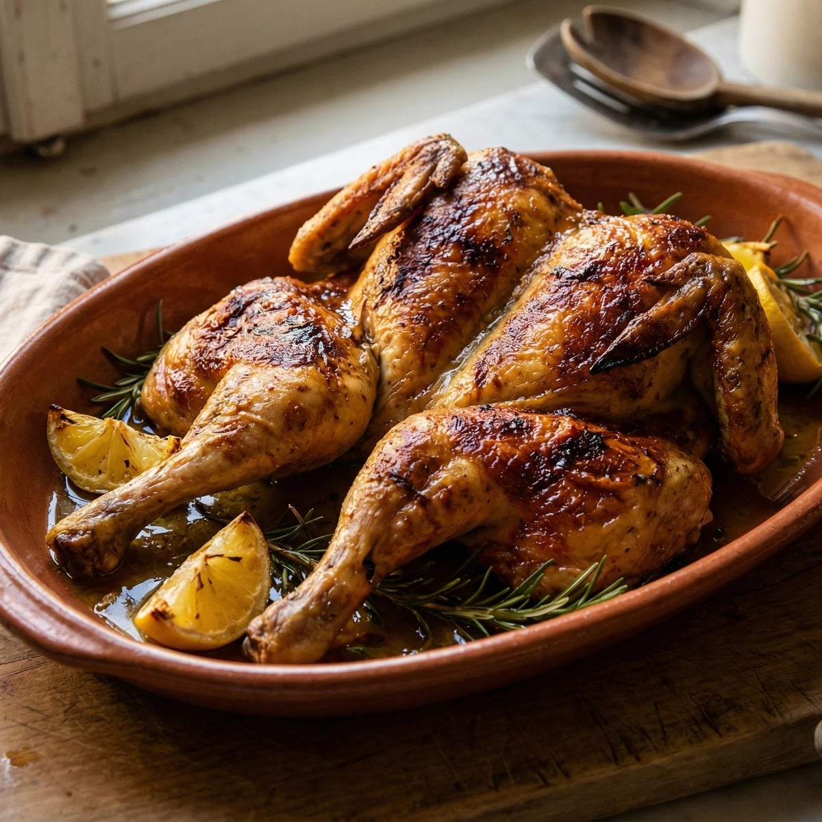 Pollo al Mattone