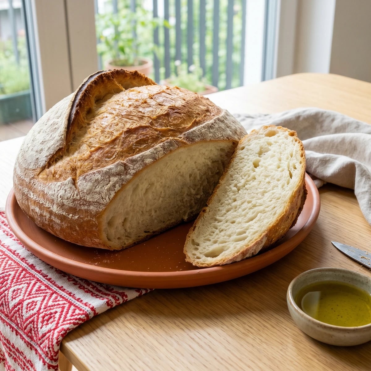 Palyanytsia (паляниця, round wheat loaf)
