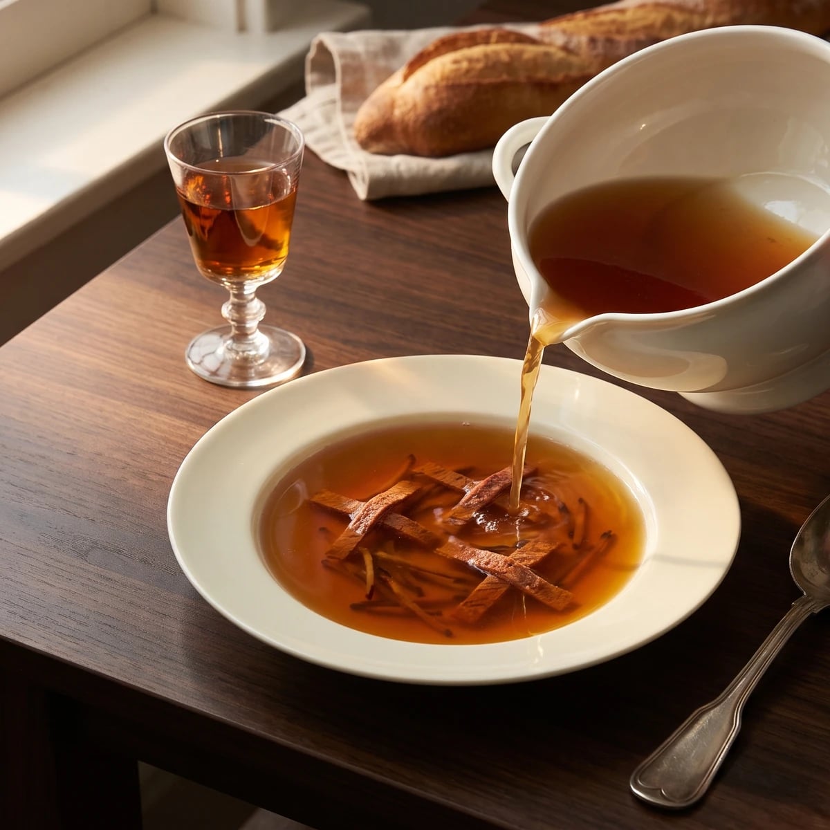 Consommé Saint Hubert