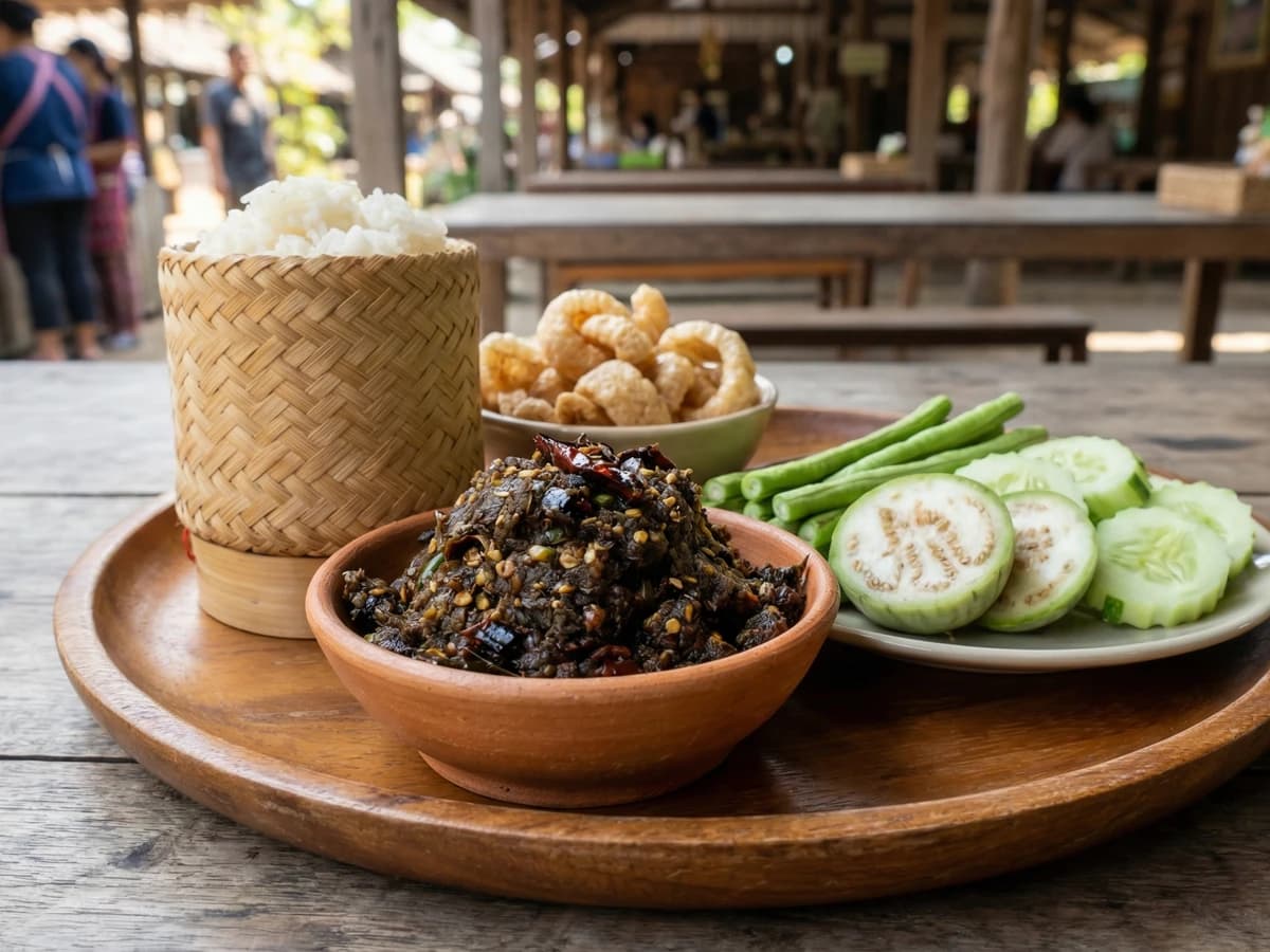 Prickly Ash Pepper Relish (Nam Prik Makhwaen) - Chef Fai