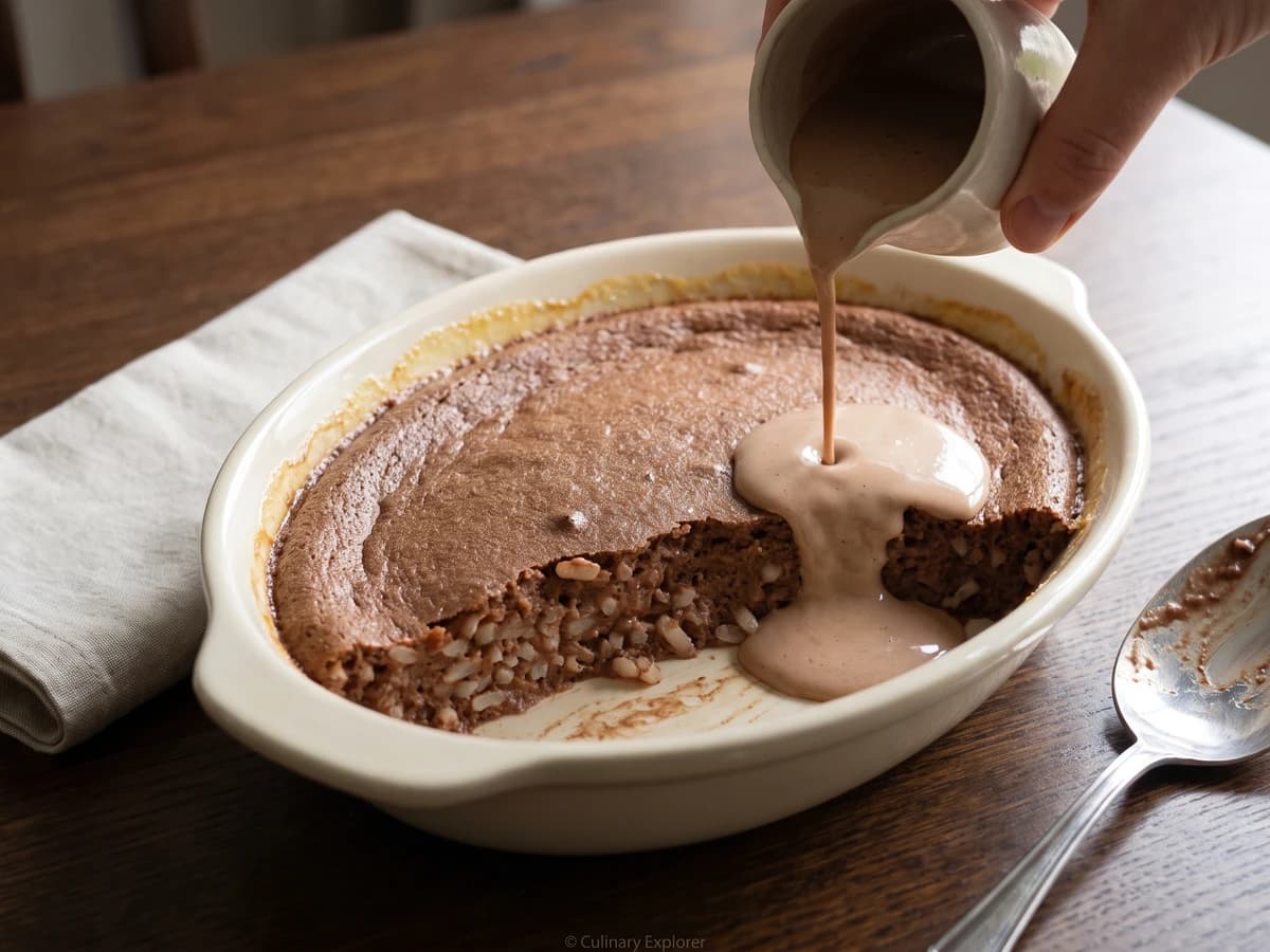 Rice and Chocolate Pudding