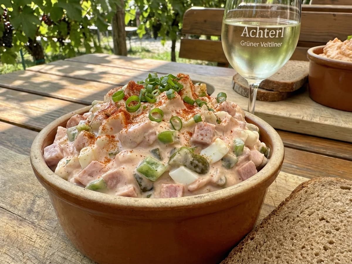 Kellergatsch (Wine Quarter Leftover Spread) - Chef Elsa