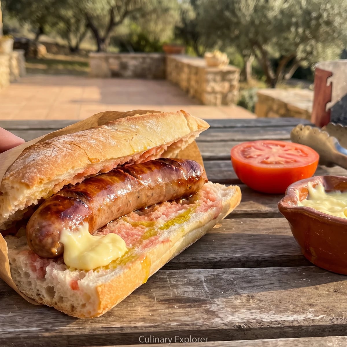 Bocadillo Catalán de Botifarra