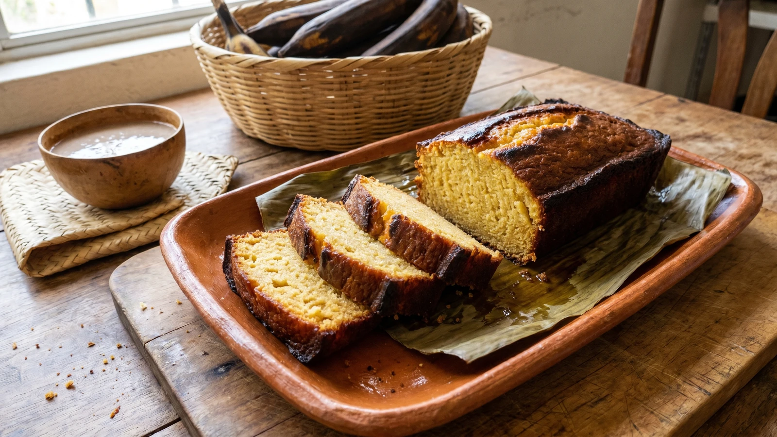 Pan de Plátano Tabasqueño