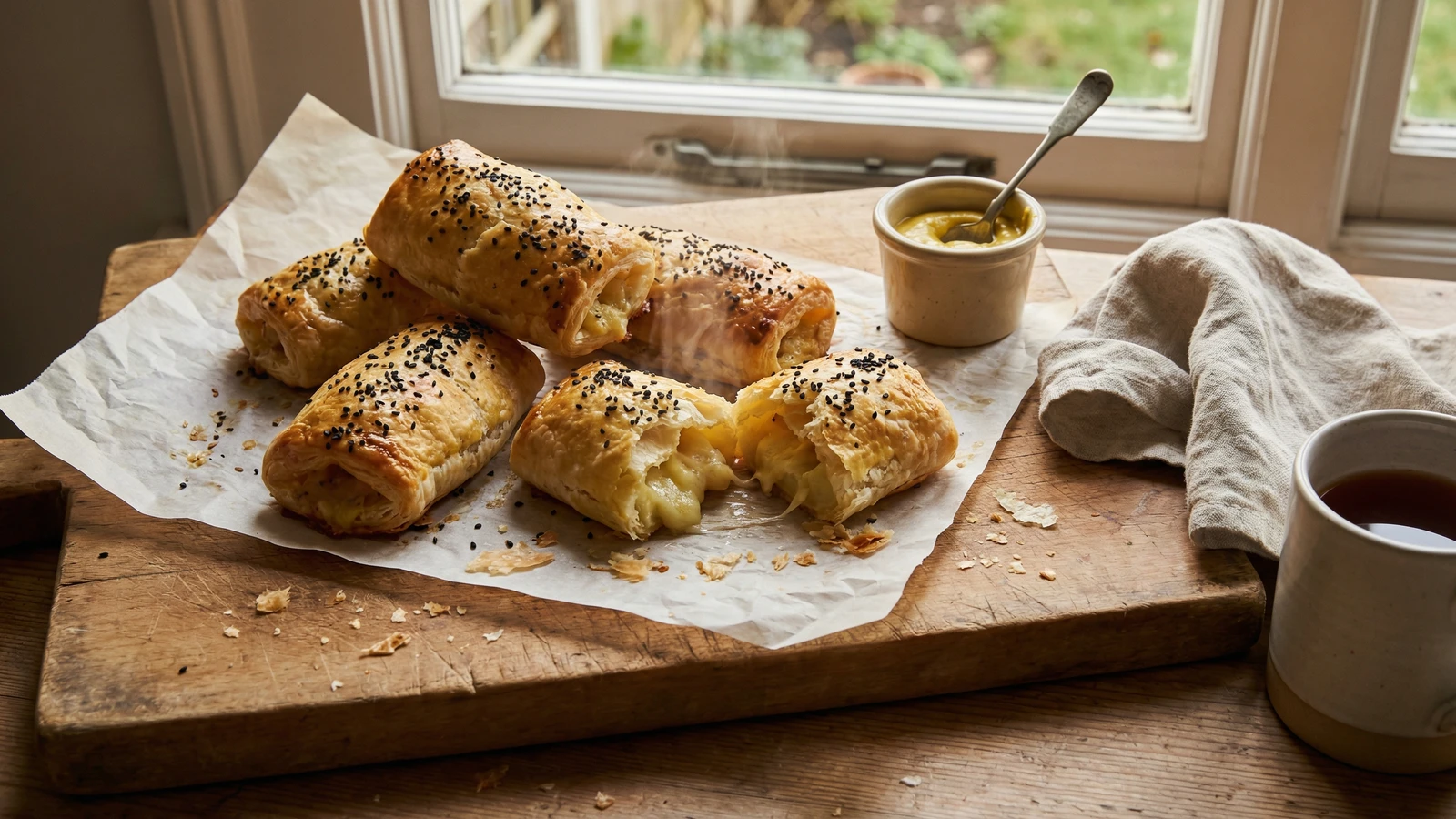 Cheese and Onion Rolls