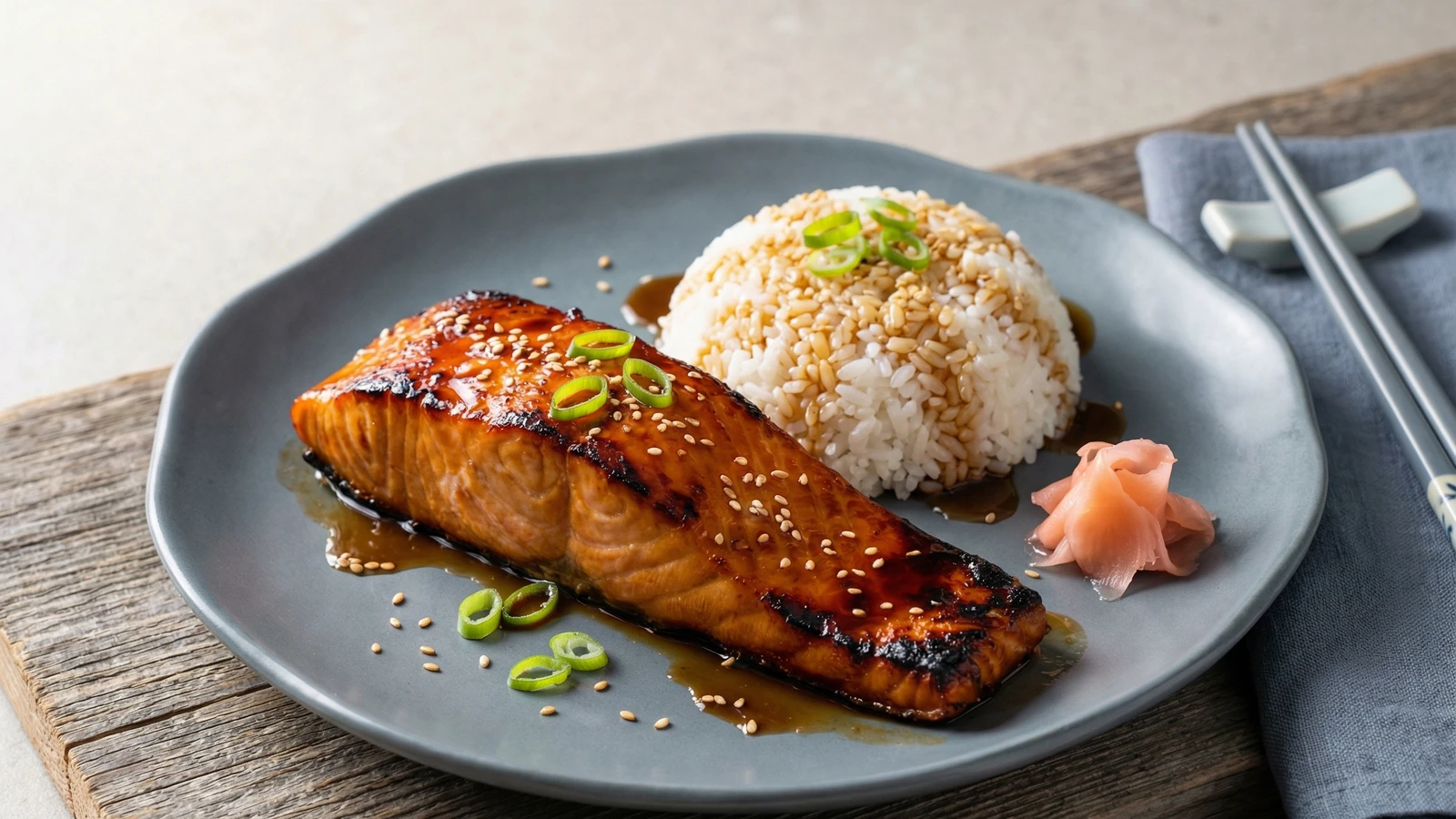 Salmon Teriyaki