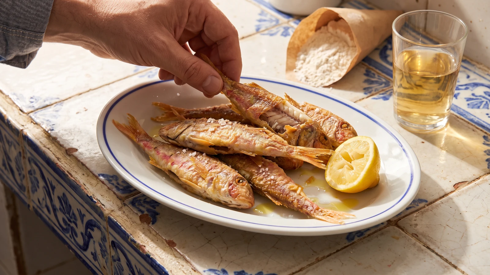 Salmonetes Fritos Andaluces