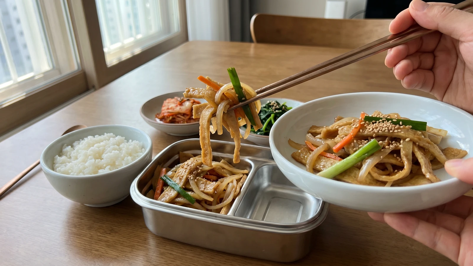 Eomuk-bokkeum (Stir-Fried Fish Cake)