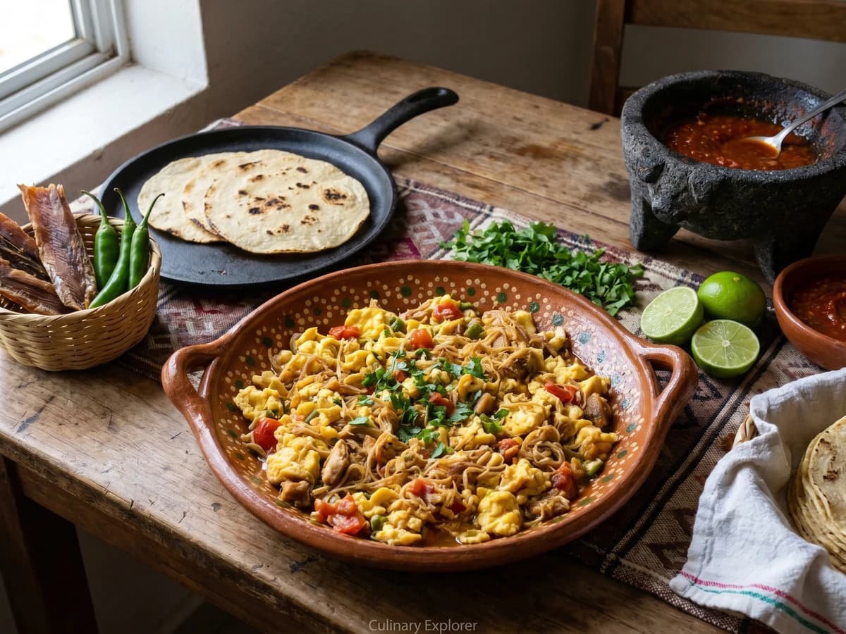 Machaca de Pescado con Huevo - Chef Lupita