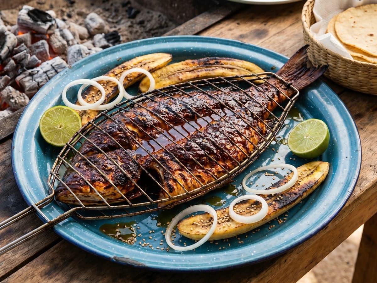 Pescado a la Talla Afromestizo - Chef Lupita