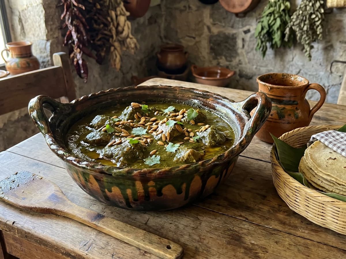 Mole Verde Veracruzano - Chef Lupita