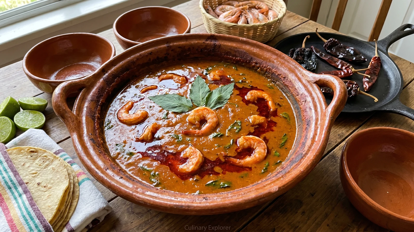 Veracruz Shrimp Chilpachole (Chilpachole de Camaron)