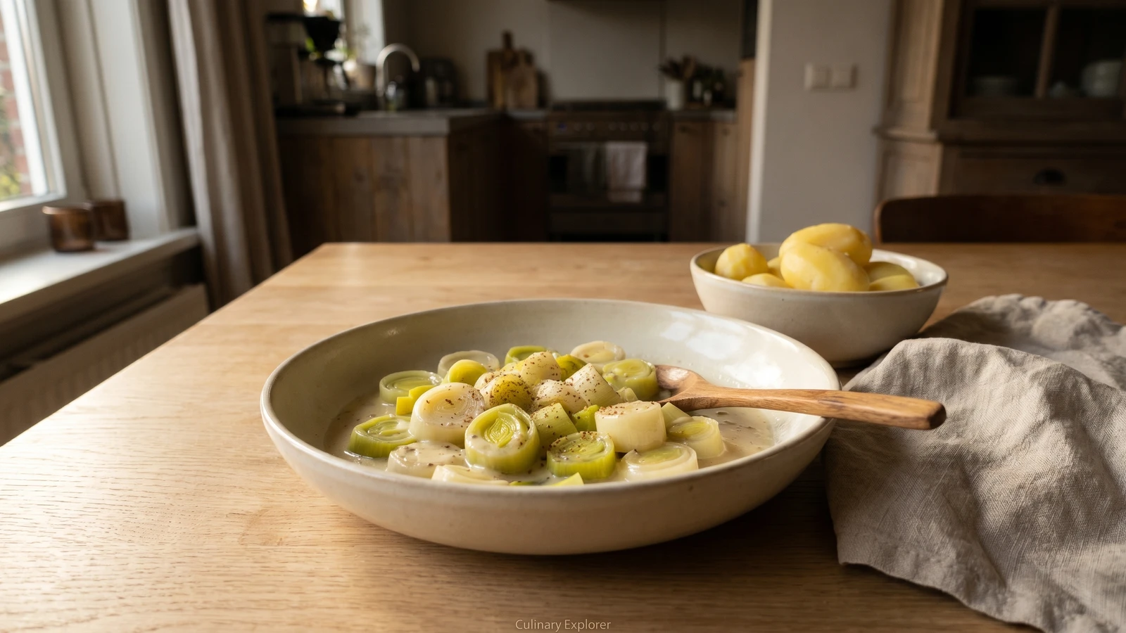 Gestoofde Prei (Dutch Braised Leeks)