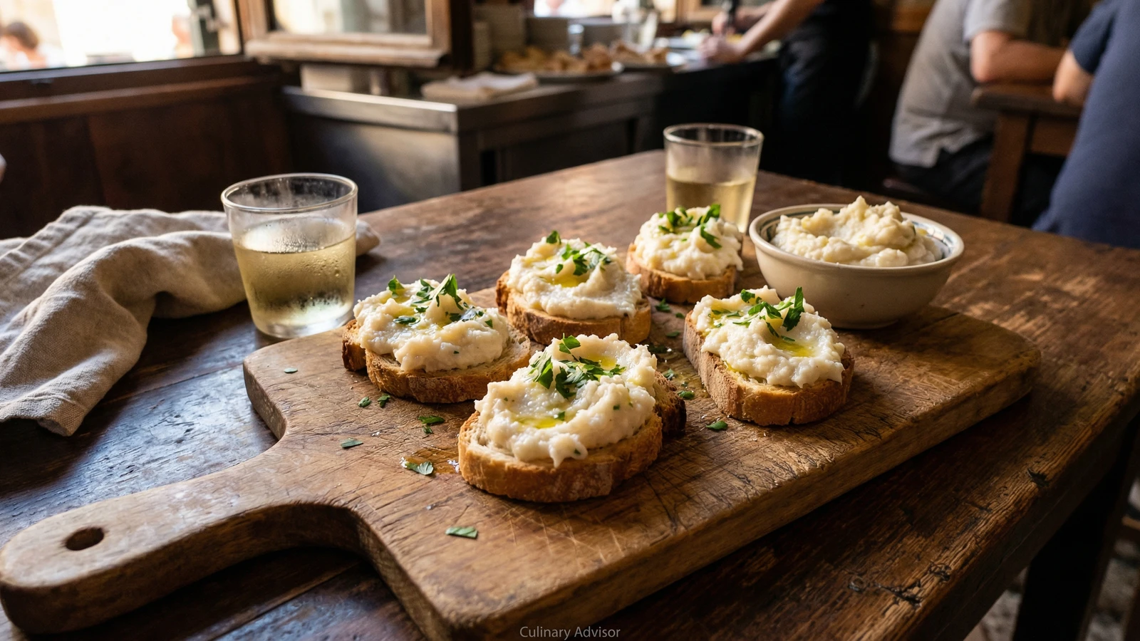 Cicchetti di Baccalà Mantecato