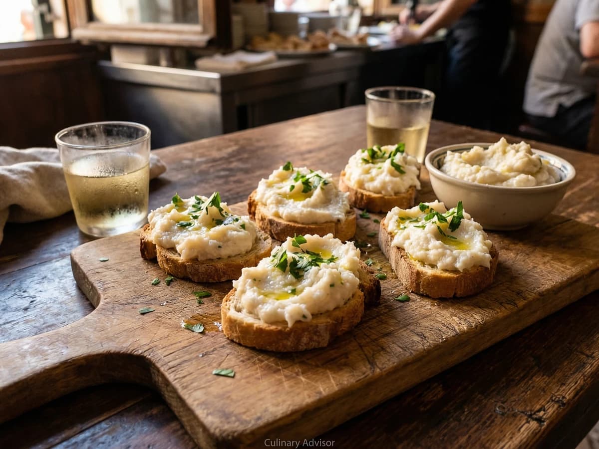 Cicchetti di Baccalà Mantecato - Chef Graziella