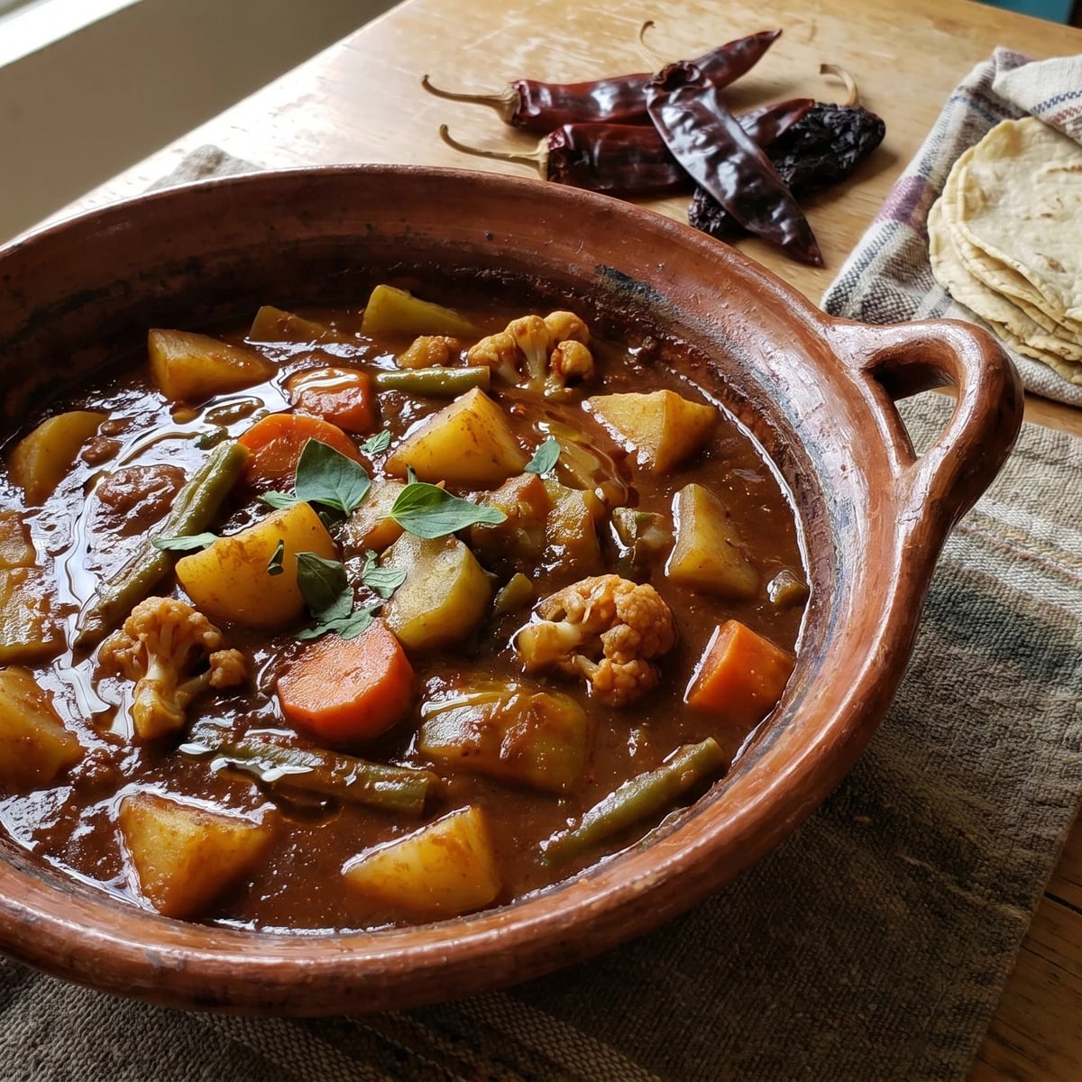 Chileajo de Verduras de Cuaresma