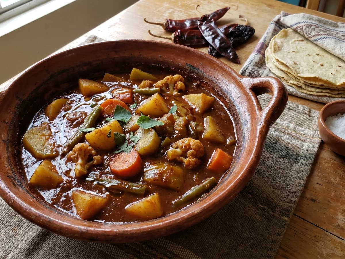 Chileajo de Verduras de Cuaresma - Chef Lupita
