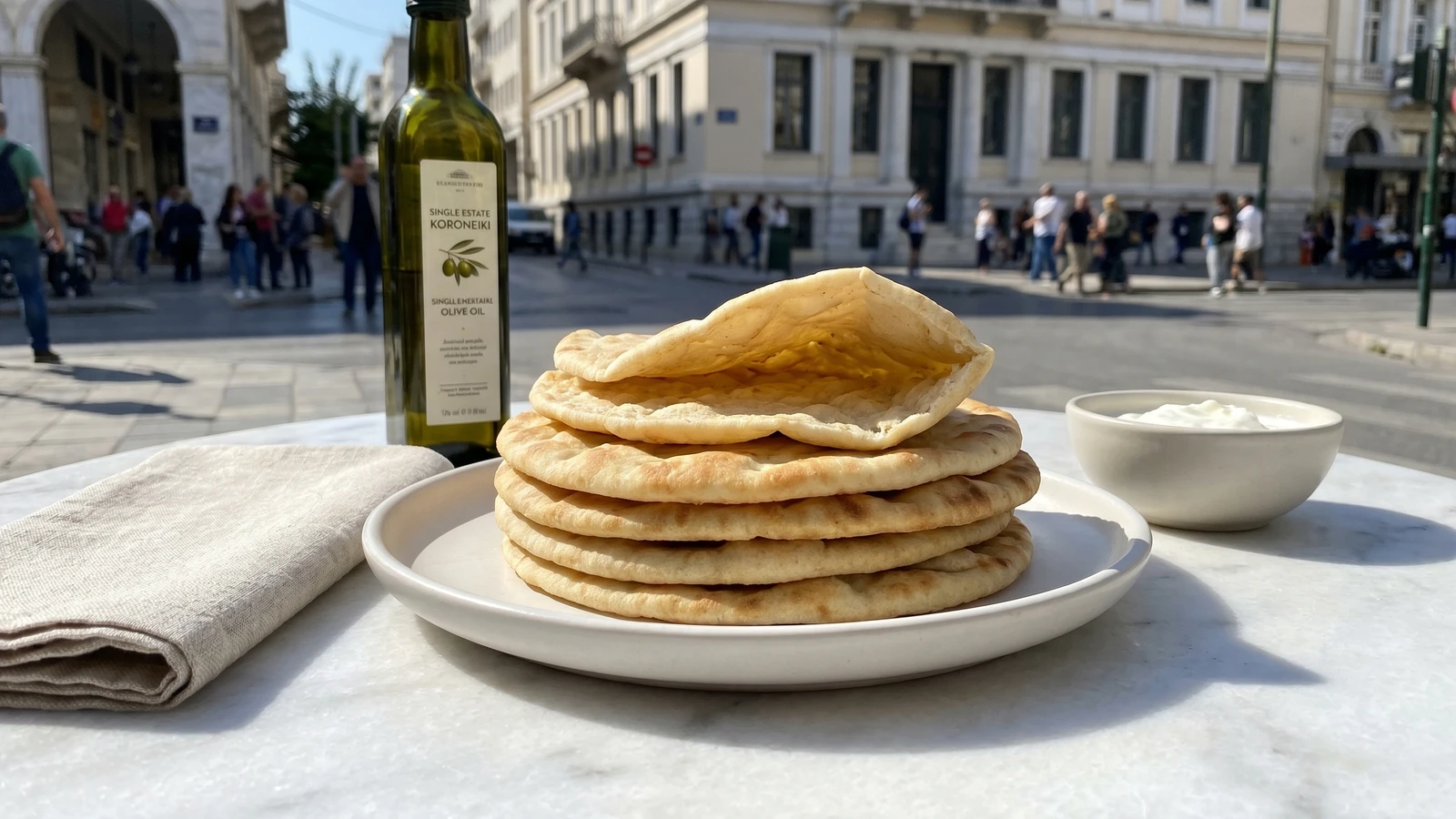 Athenian Pita gia Souvlaki (Πίτα για Σουβλάκι)