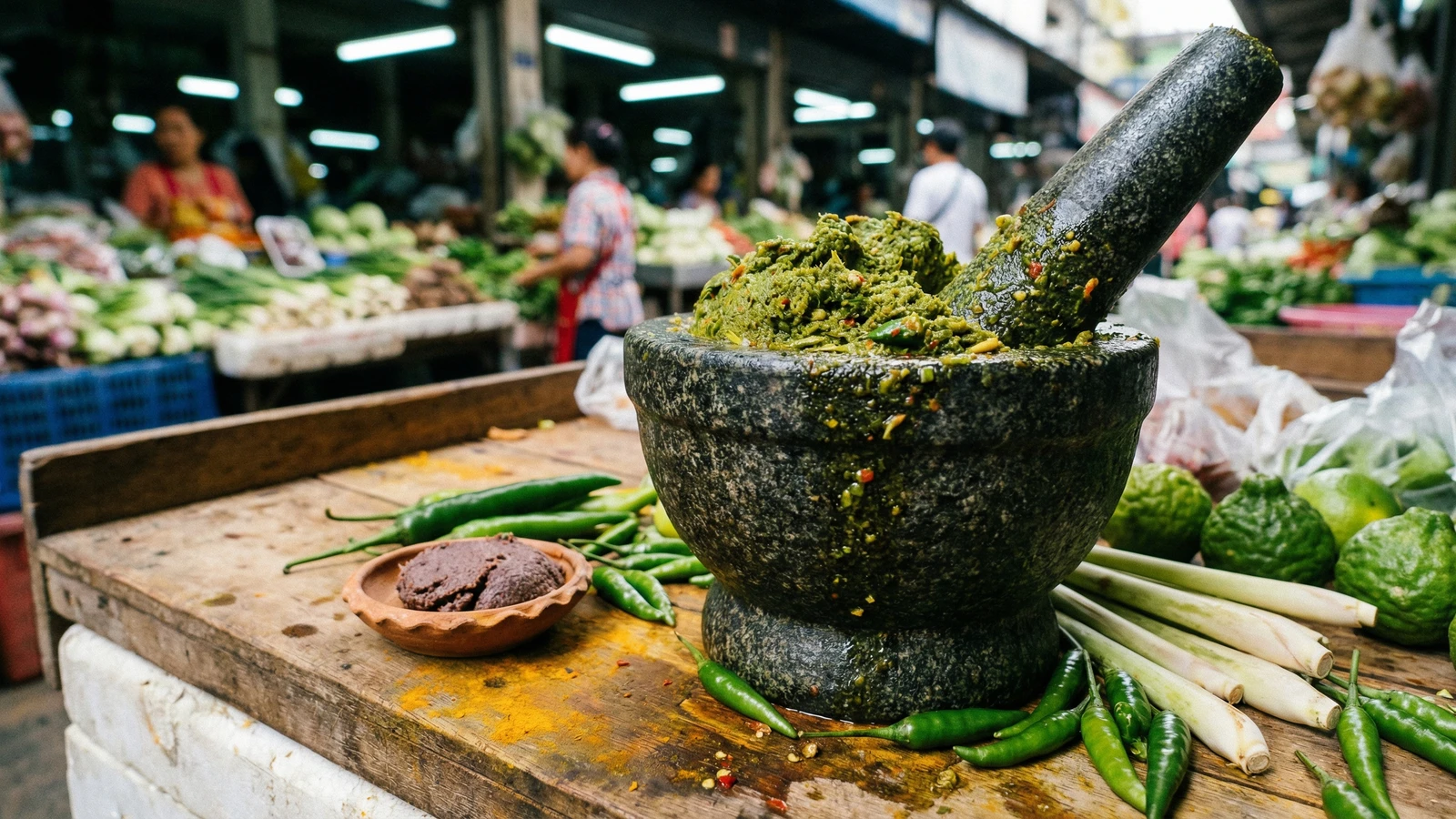Green Curry Paste (Nam Prik Gaeng Khiew Wan)