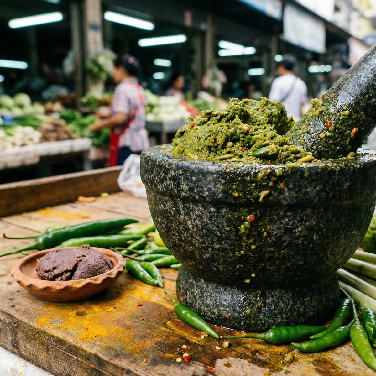 Green Curry Paste (Nam Prik Gaeng Khiew Wan)