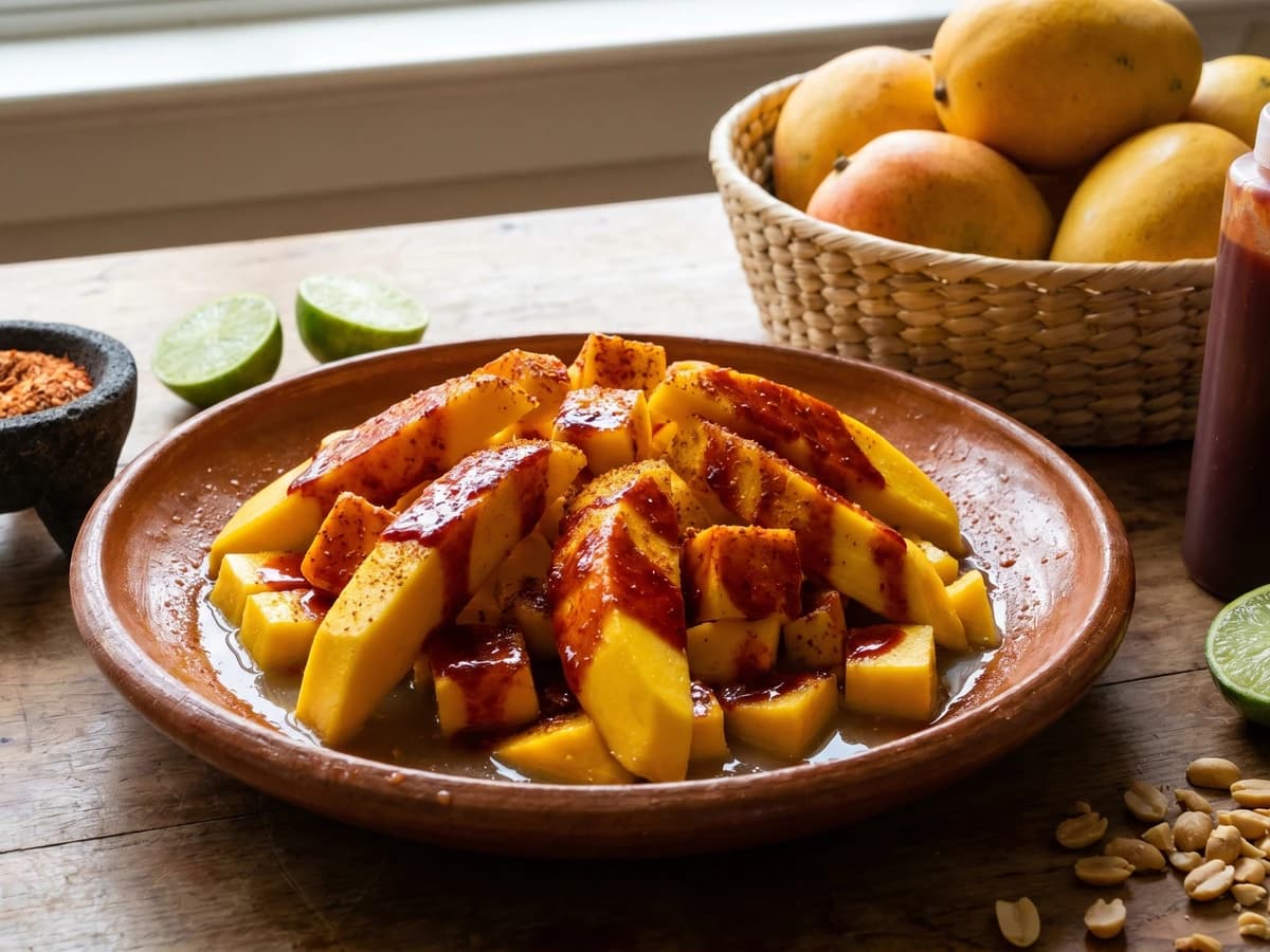 Nayarit Mango Chamoy Salad - Chef Lupita