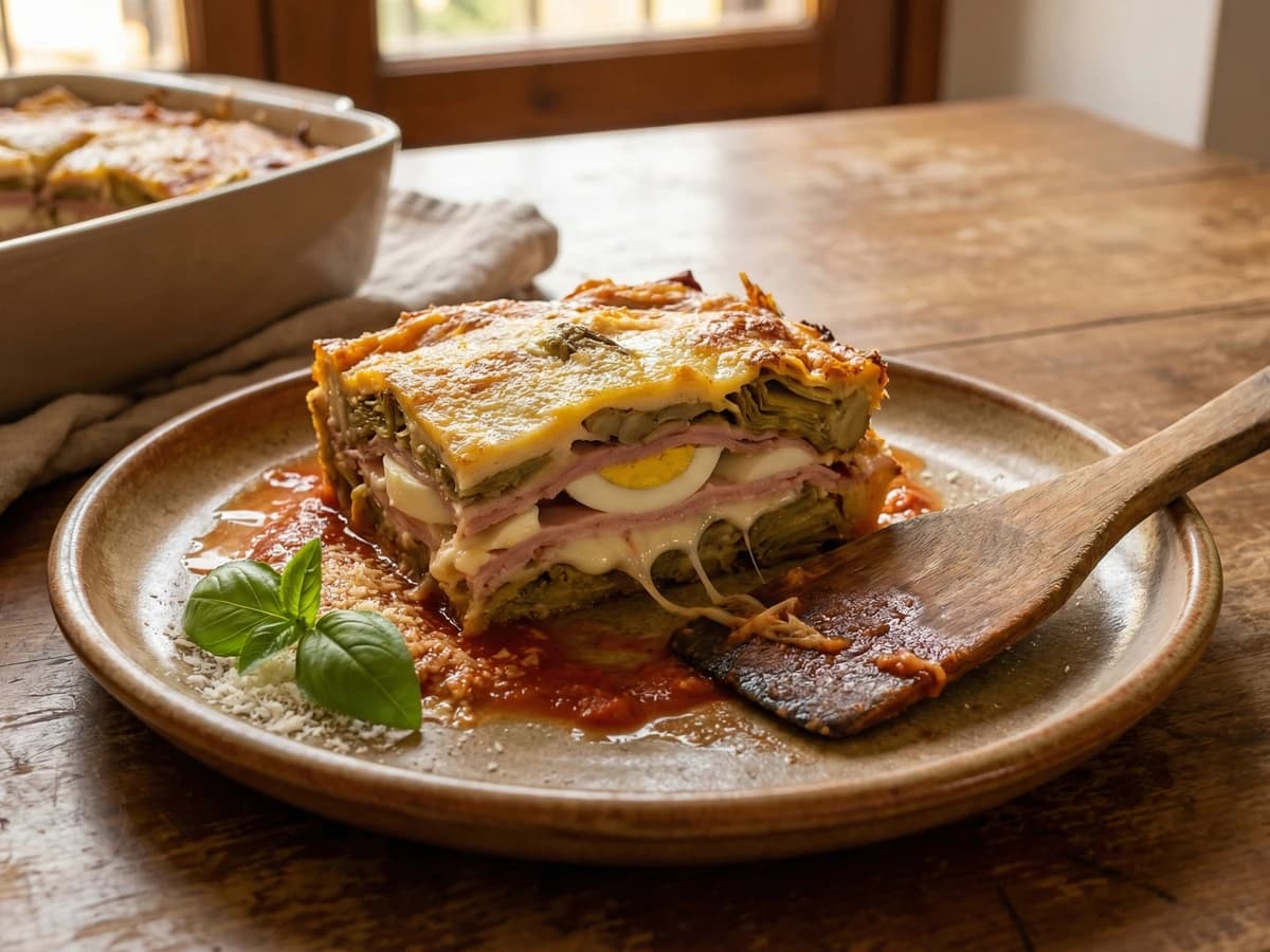 Parmigiana di Carciofi - Chef Graziella