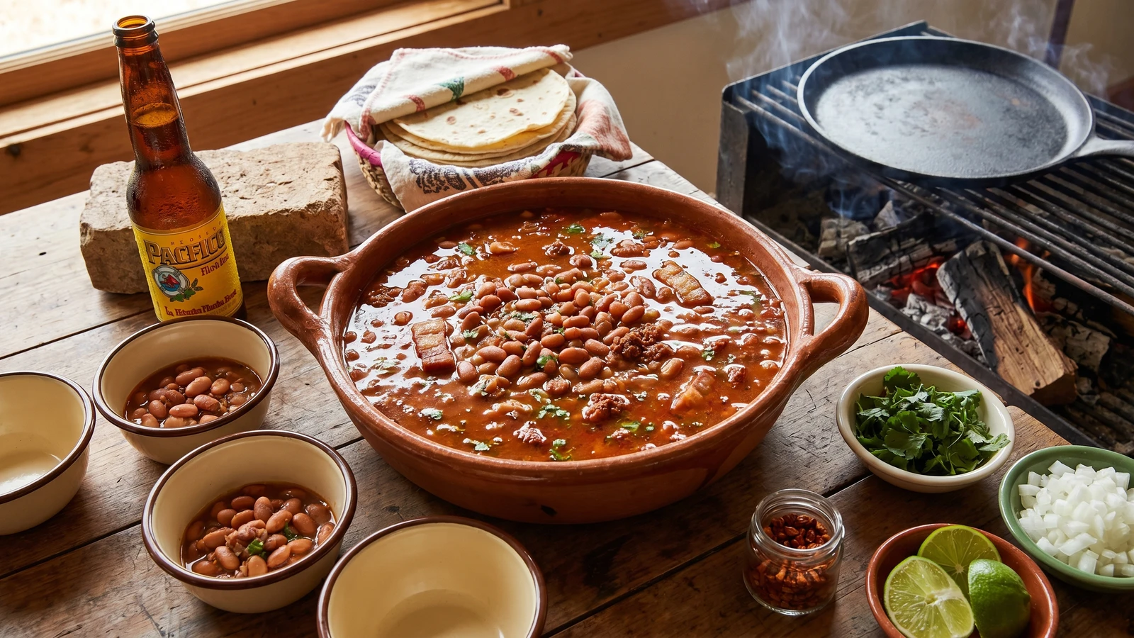 Frijoles Borrachos Norteños