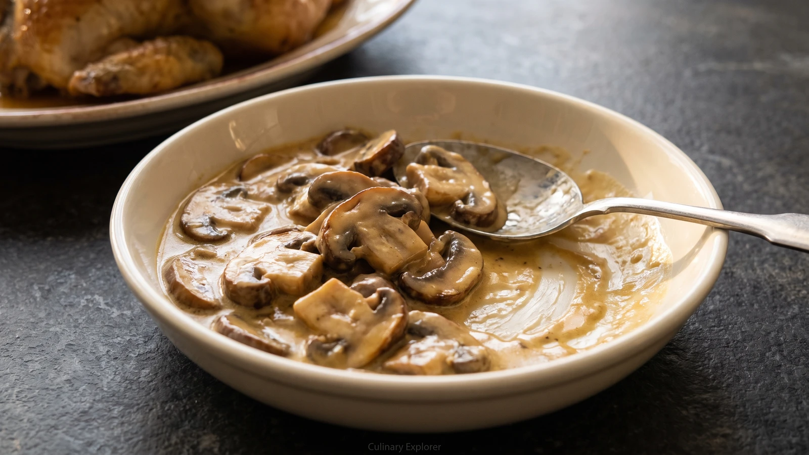 Cèpes à la Crème