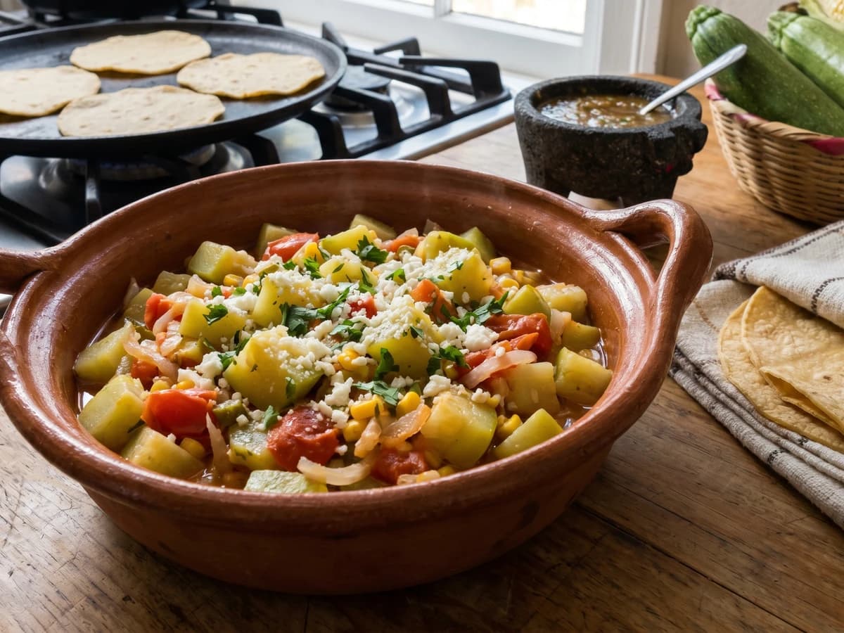 Calabacitas a la Mexicana Jaliscienses - Chef Lupita