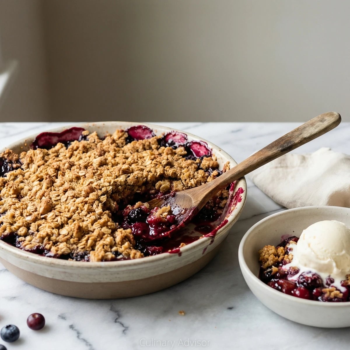 Mixed Berry Crumble