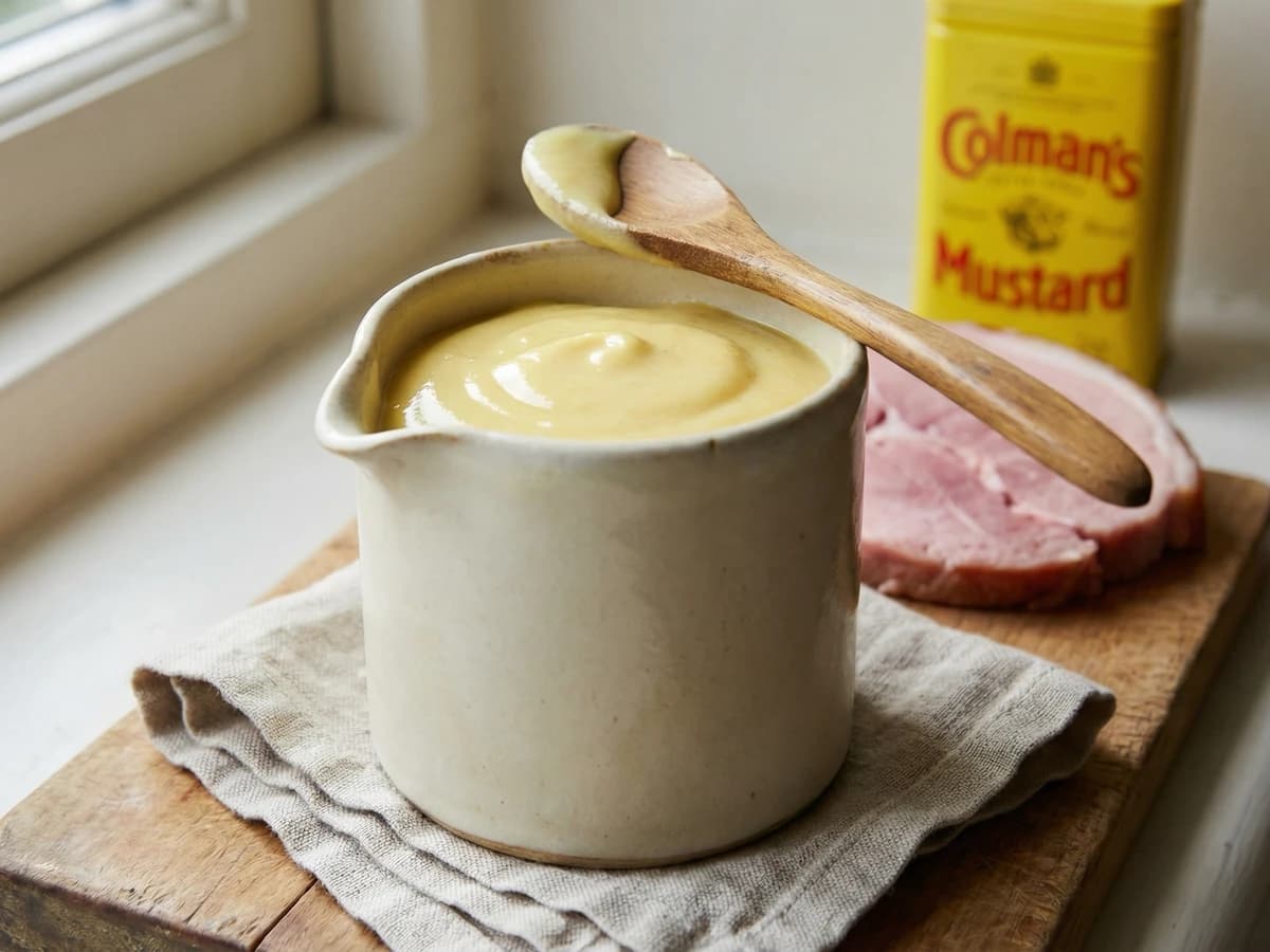 English Mustard Sauce - Chef Thomas