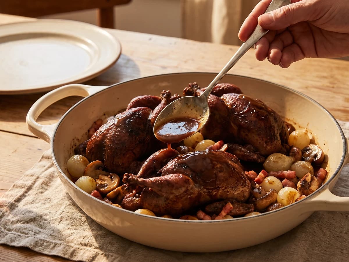 Pigeonneaux en Compote - Chef Juliette